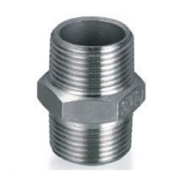 Dn25, Od25.4mm SUS304 GB Hexagon Nipple (Fitting/Male Connector)